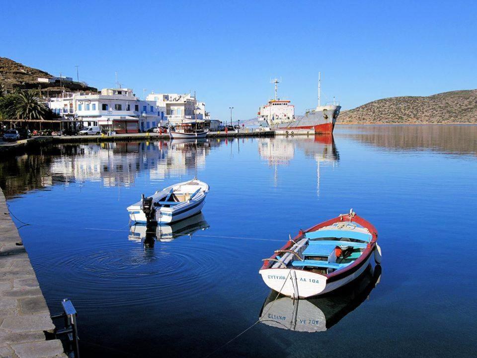 Angeliki Pension Katápola Buitenkant foto