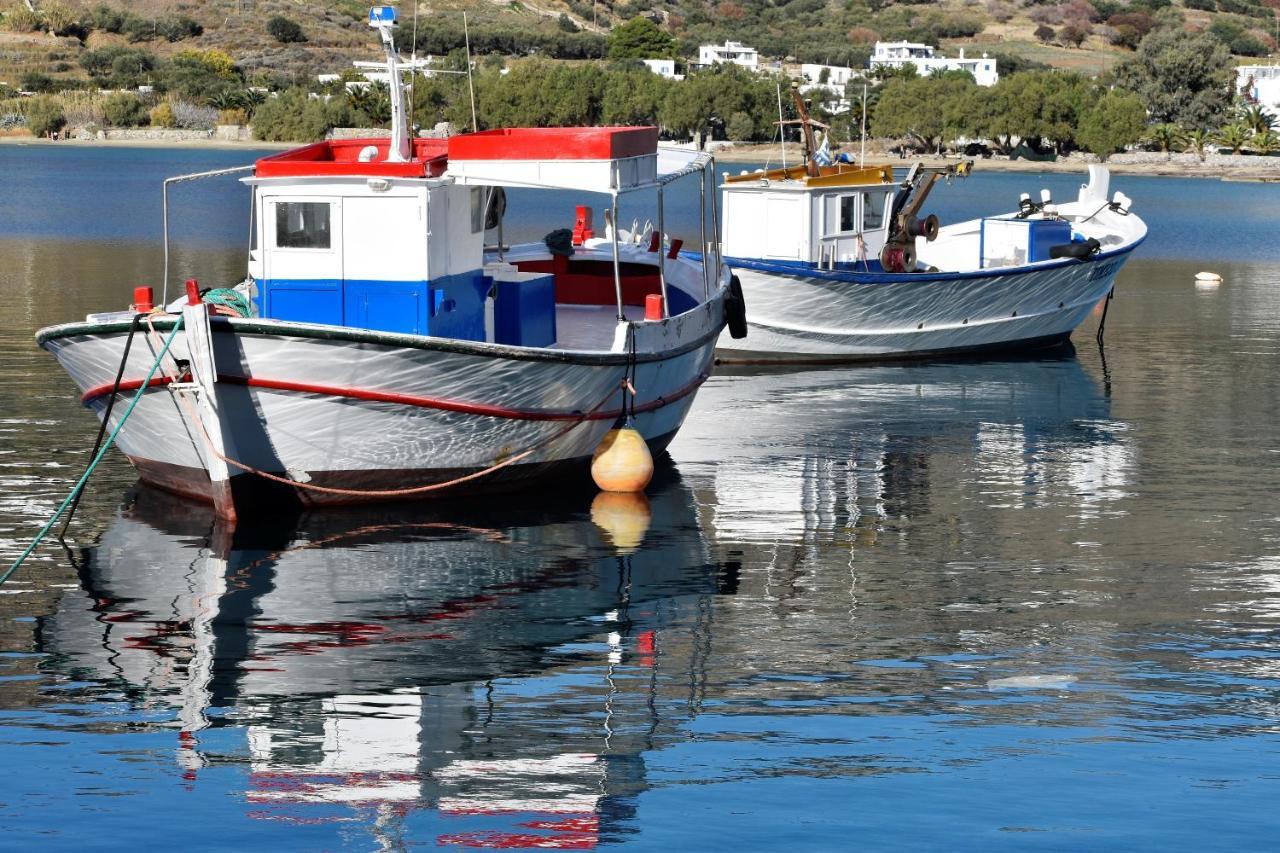 Angeliki Pension Katápola Buitenkant foto