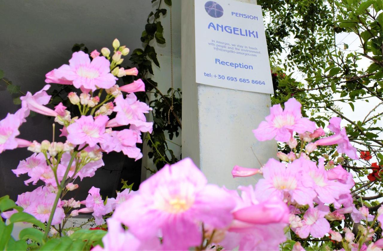 Angeliki Pension Katápola Buitenkant foto
