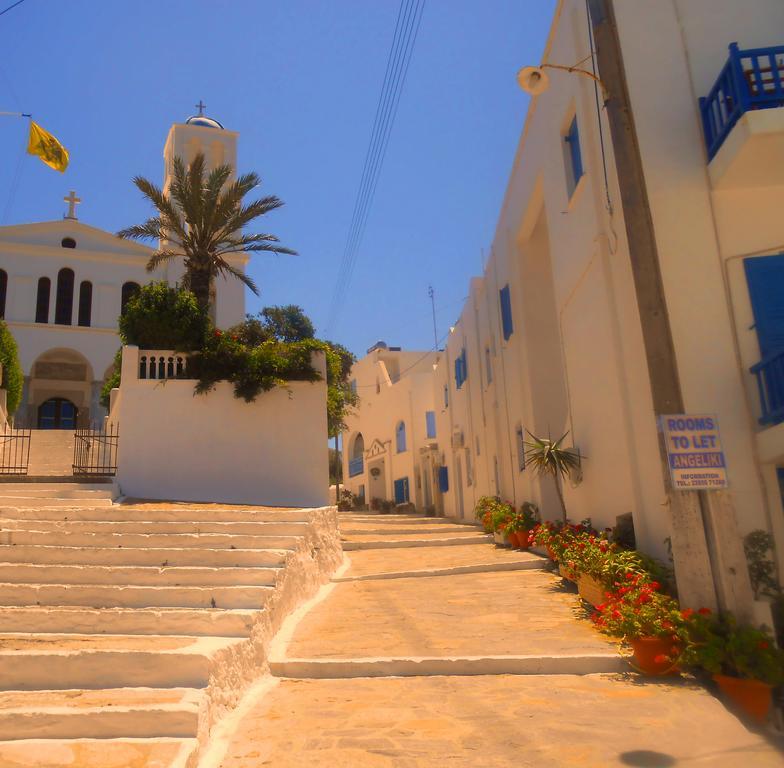 Angeliki Pension Katápola Buitenkant foto