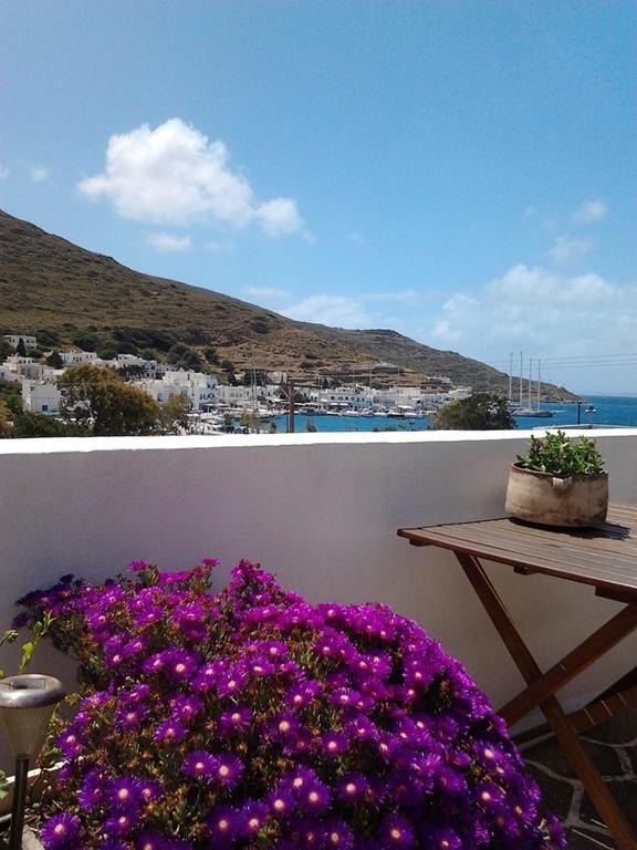 Angeliki Pension Katápola Buitenkant foto
