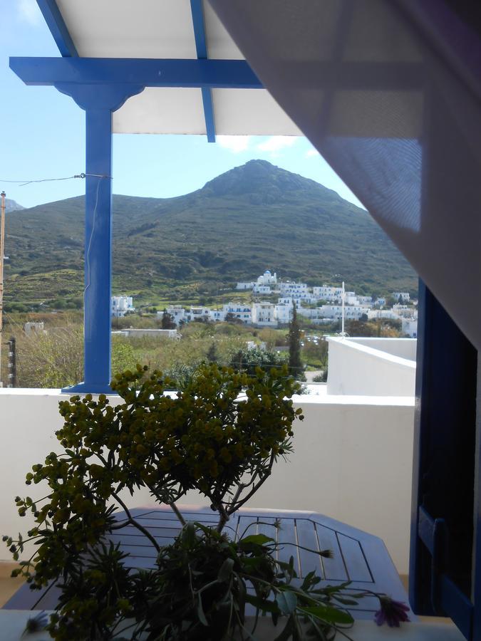 Angeliki Pension Katápola Buitenkant foto